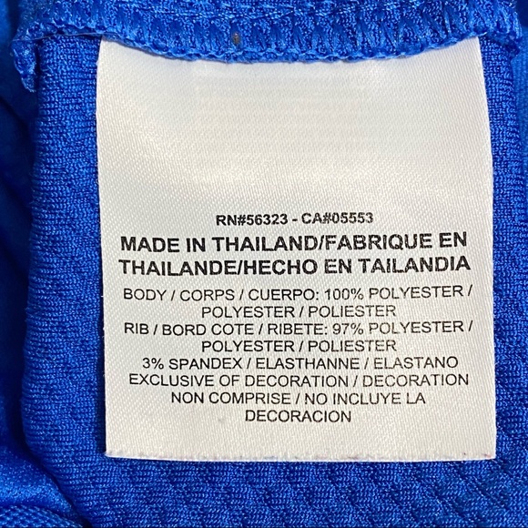 NIKE “Nationals” dri fit top zip neck long sleeve thumb holes polyester M - Picture 9 of 10